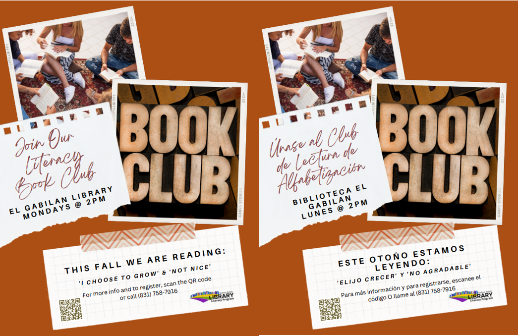 Literacy Book Club Salinas Public Library