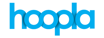 Hoopla logo for free multimedia access to entertainment, click to go to homepage