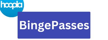 BingePasses by Hoopla logo for more information and to go to homepage