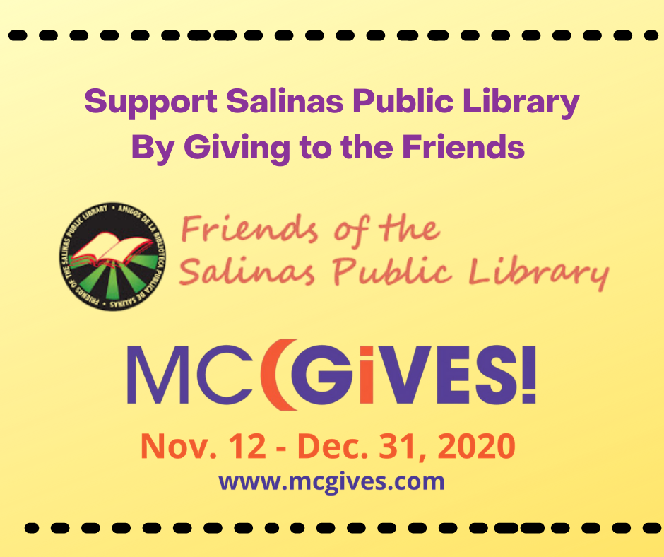 'Tis the season for giving! Salinas Public Library