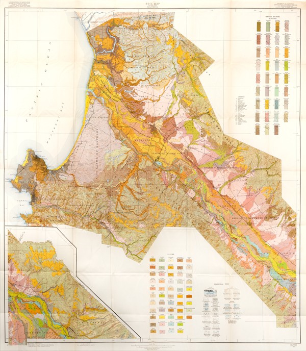 USDA 1925 Soil Map for the Salinas Area