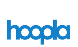 Logo for Hoopla, the ebook app